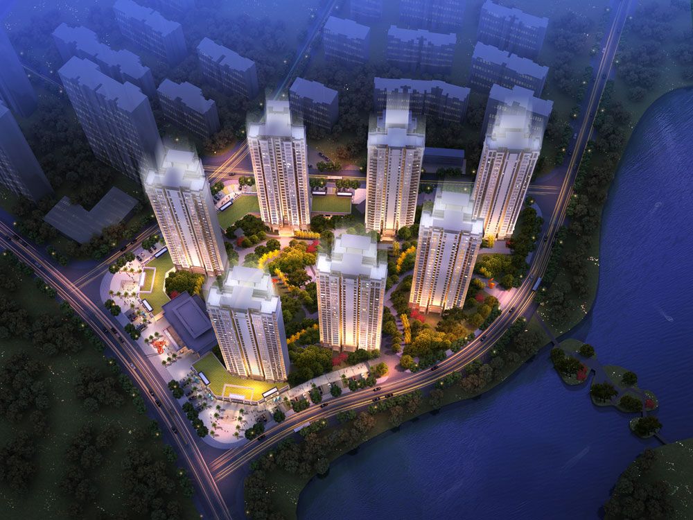 常德市愿景铂悦府效果图