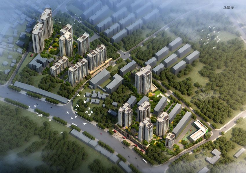 常德市龙腾花苑实景图