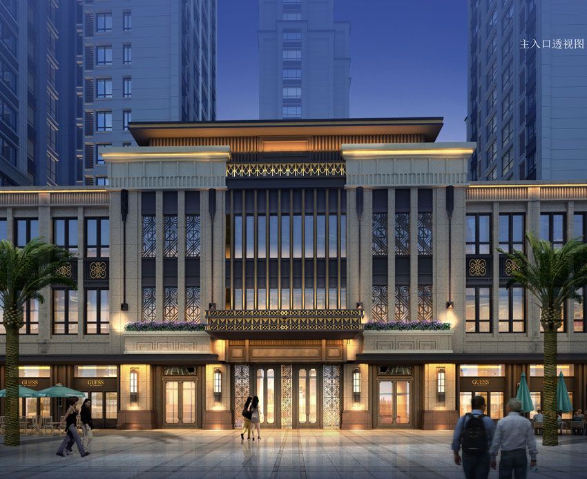 常德市龙腾花苑配套图