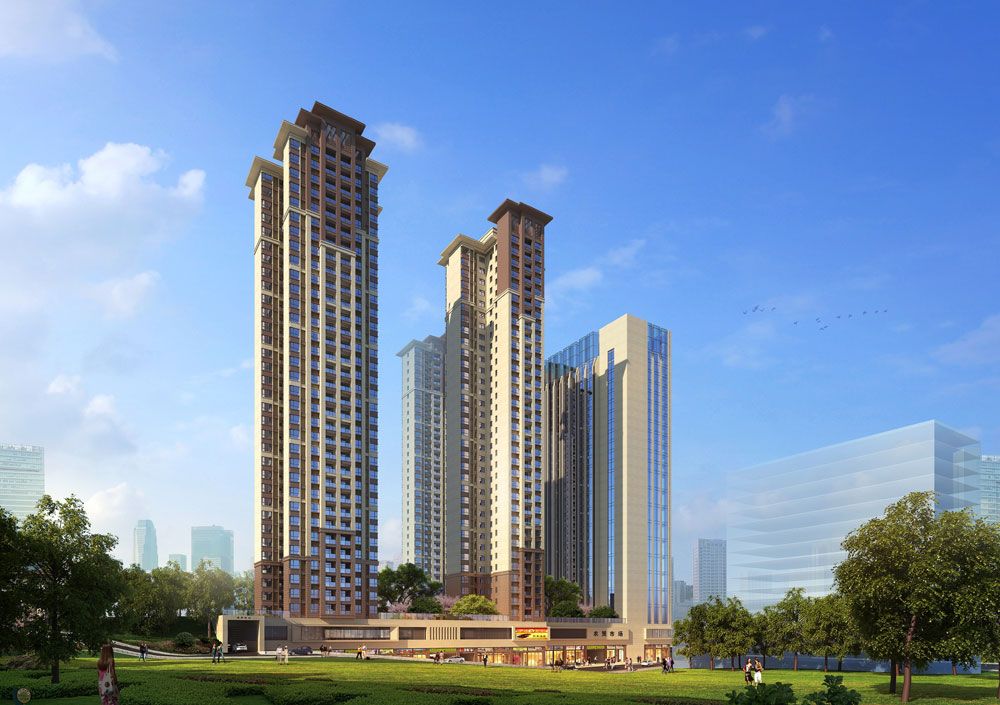 常德市莲池新城效果图