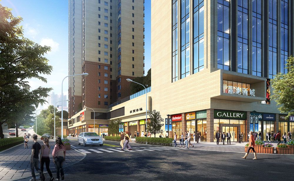 常德市莲池新城配套图