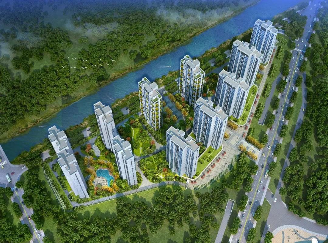 资阳区云梦新城实景图