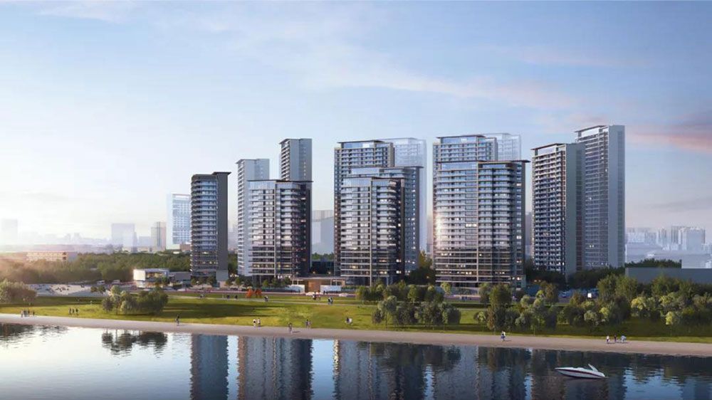 资阳区中铁银城江月配套图