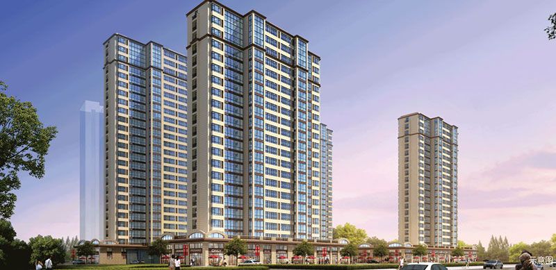 沅江市巨龙学府实景图