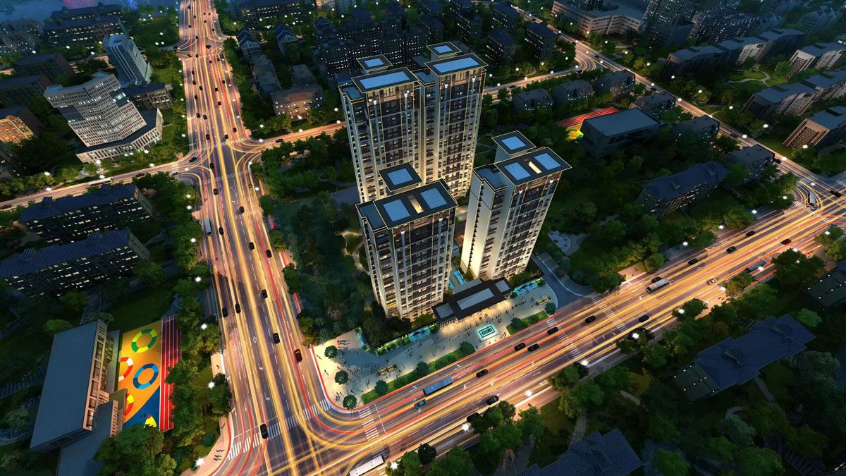 沅江市金域首府实景图