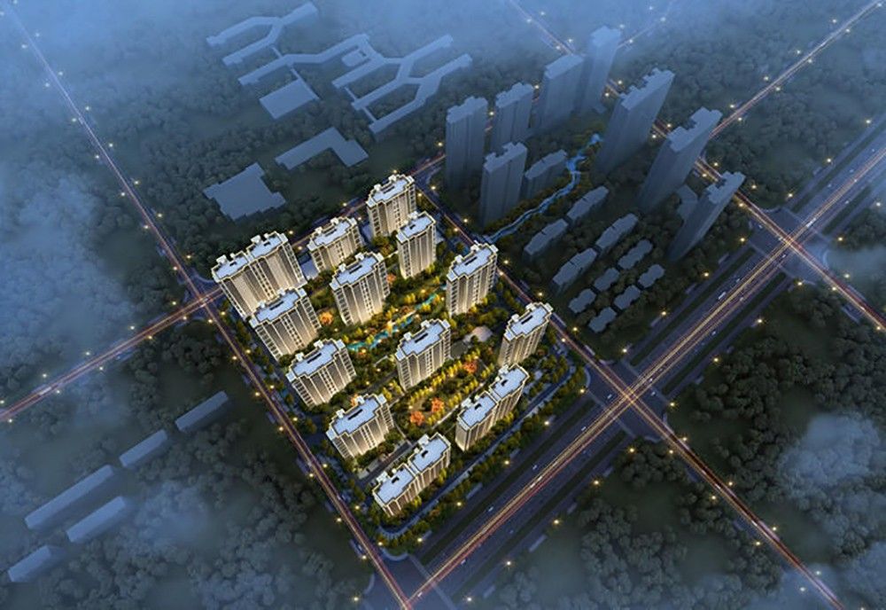 桃江县中梁拾光学府实景图