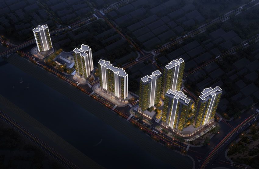 桃江县上海玺苑实景图