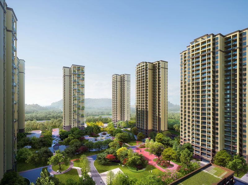 桃江县谷山壹品实景图