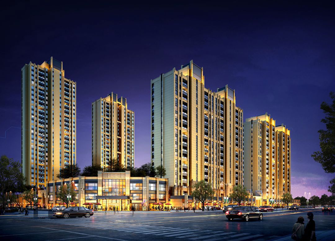 桃江县金峪中央公馆效果图