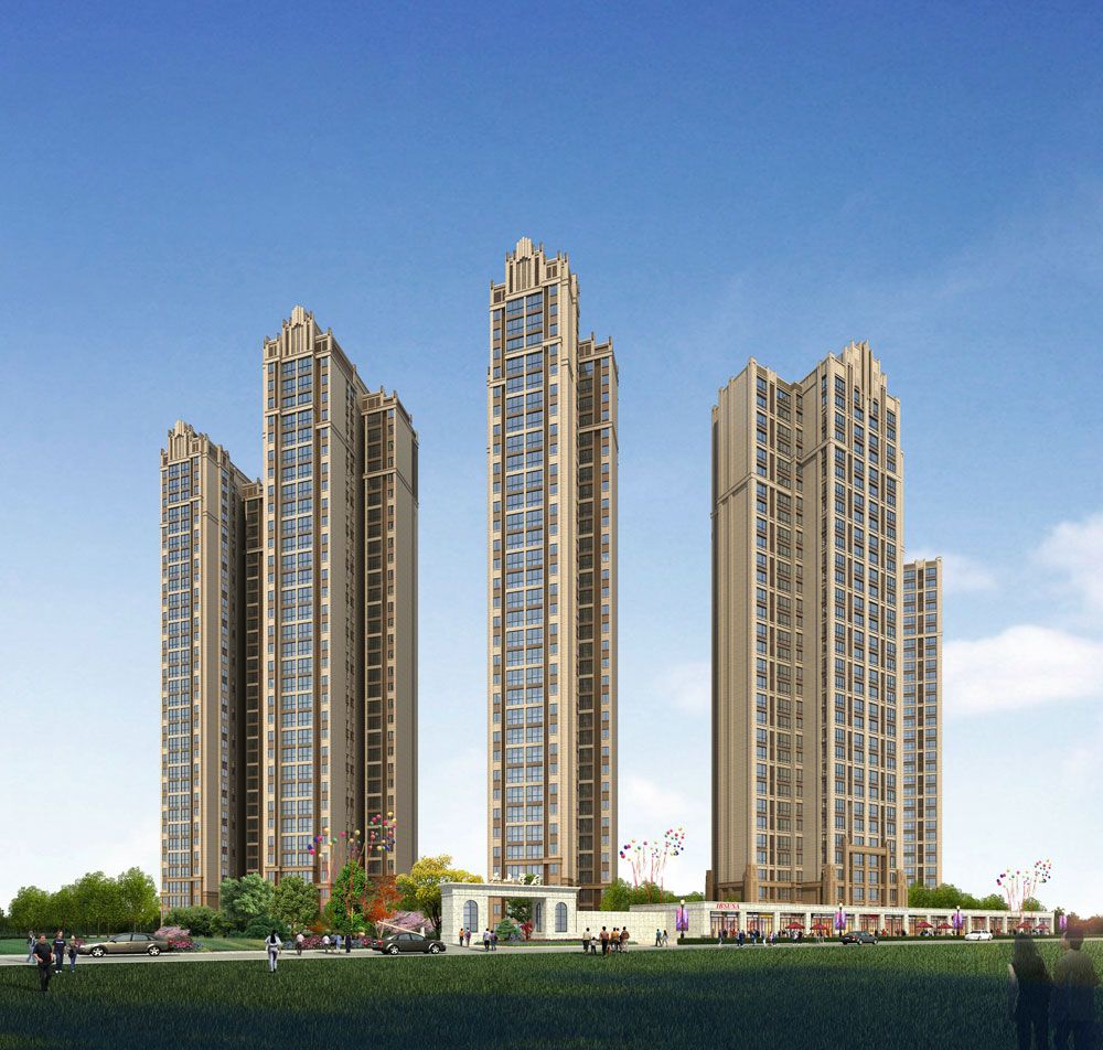 南县燕山学府效果图