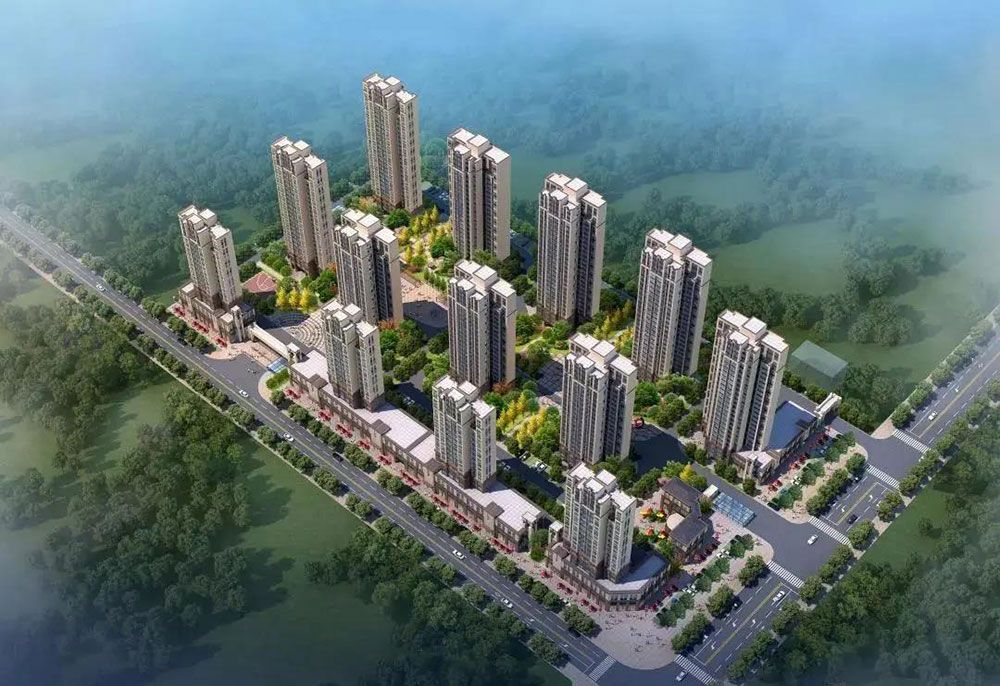 南县学府御园实景图