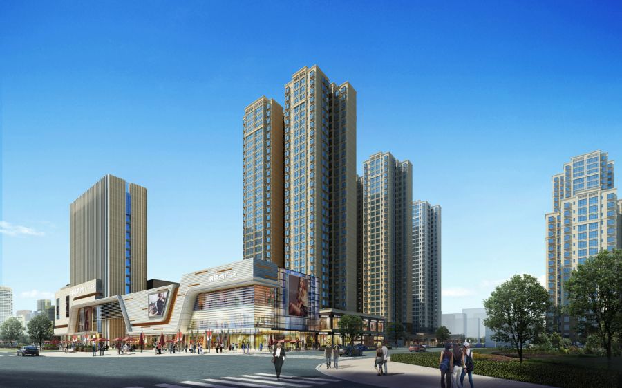 南县铜锣湾广场样板间