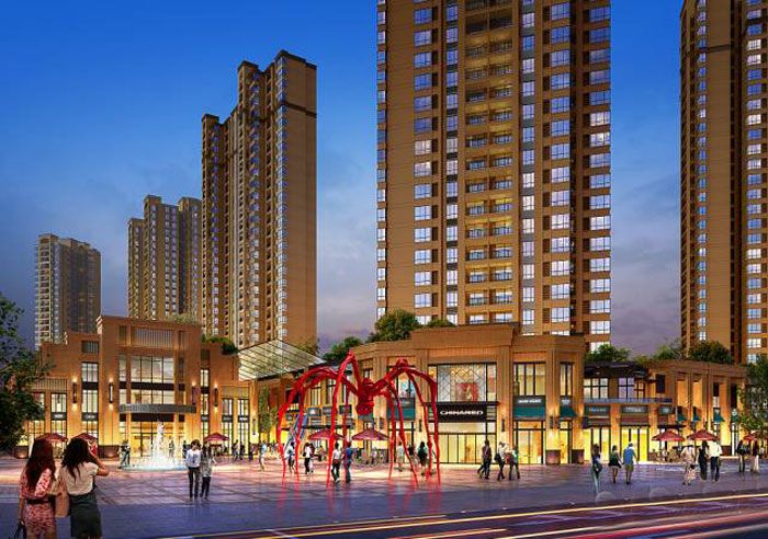 南县湖景新城配套图