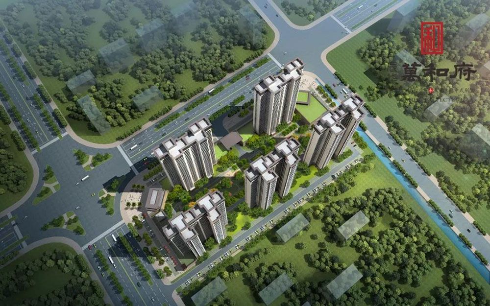 南县万和府实景图