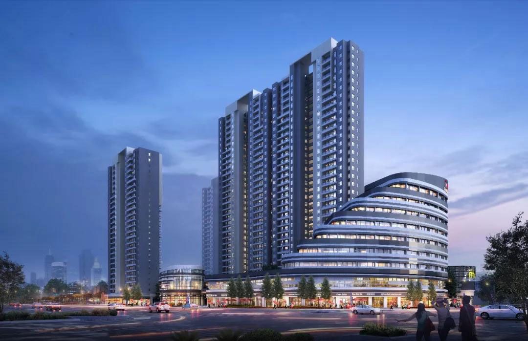 南县辉达时代广场效果图