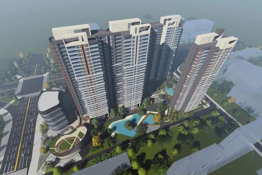 南县辉达时代广场配套图