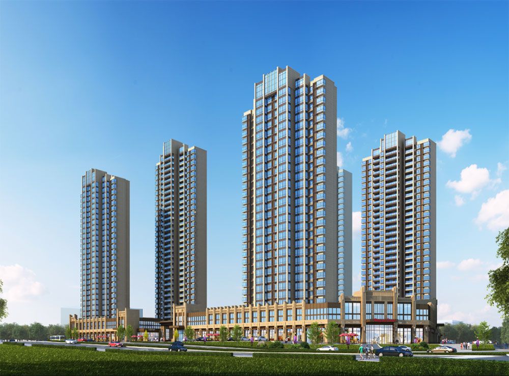 赫山区中苑风华效果图