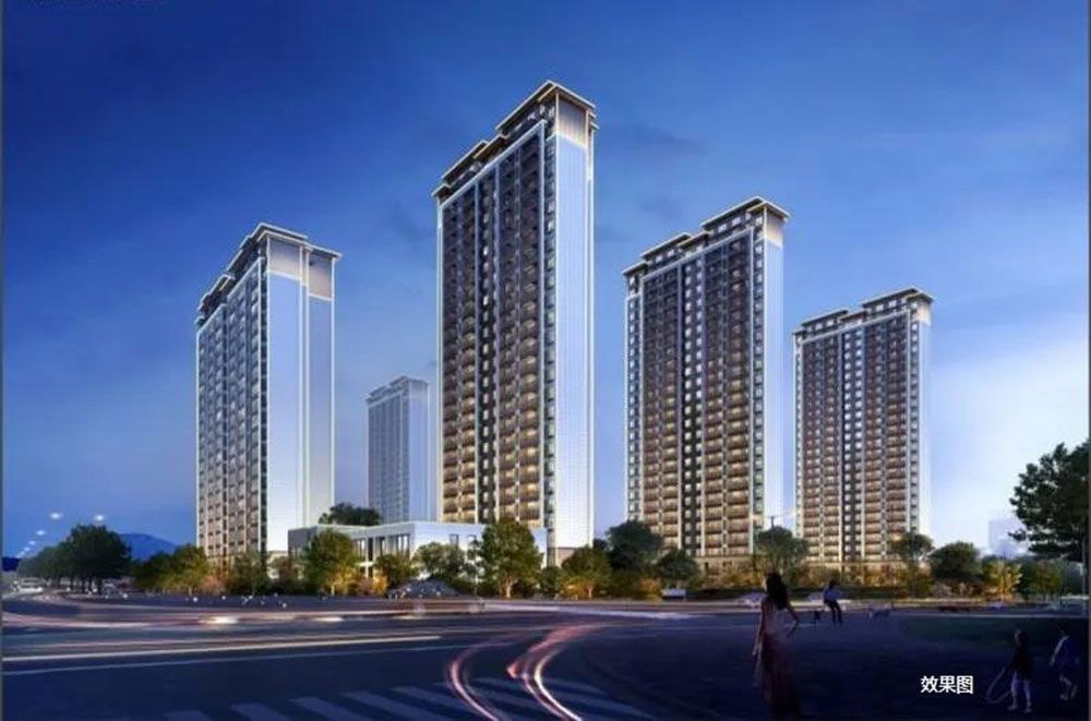 赫山区中梁壹号院实景图