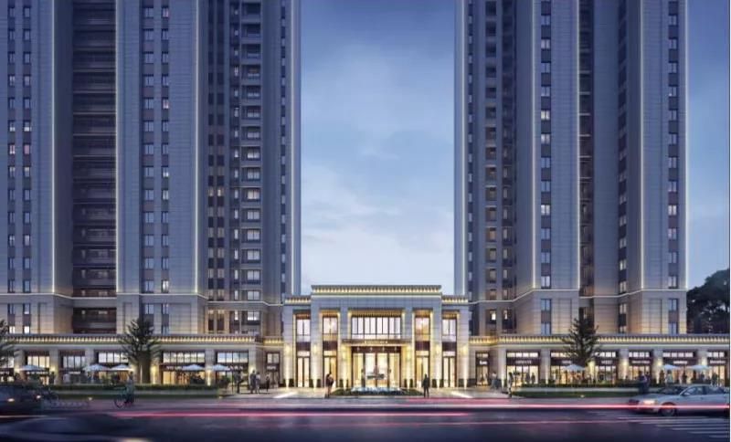 赫山区中梁壹号院效果图