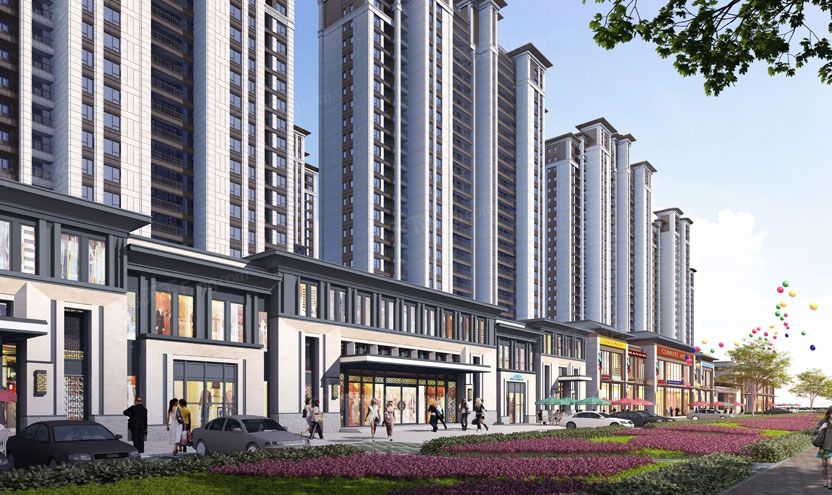 赫山区中央御府实景图