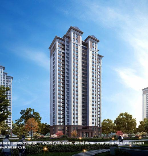 赫山区中央御府效果图