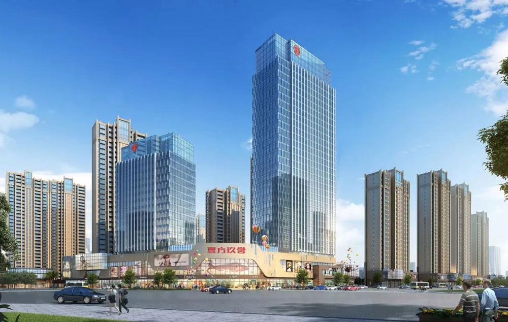 赫山区壹方玖誉实景图