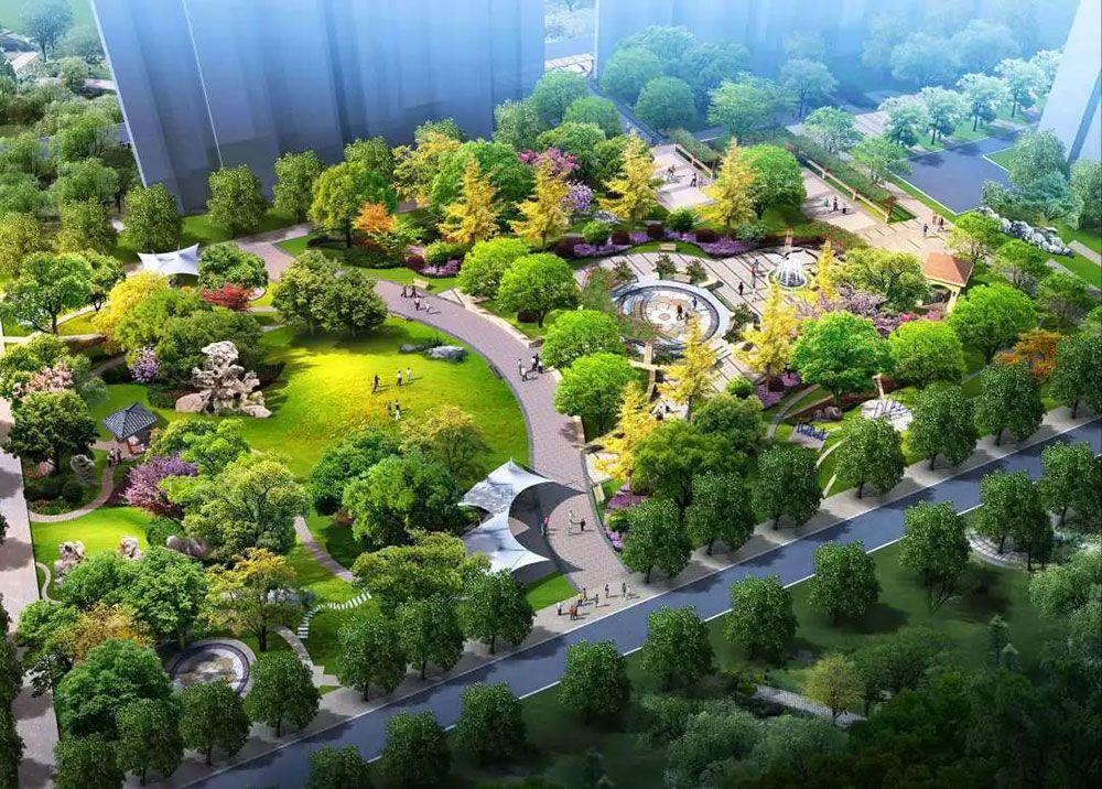 赫山区盛益幸福家园效果图