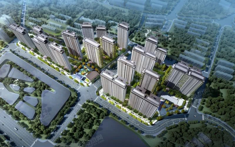 赫山区建发央著实景图