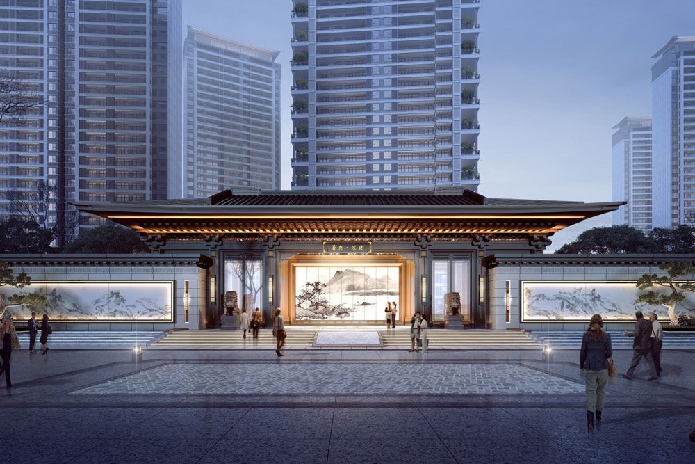 赫山区建发央著配套图