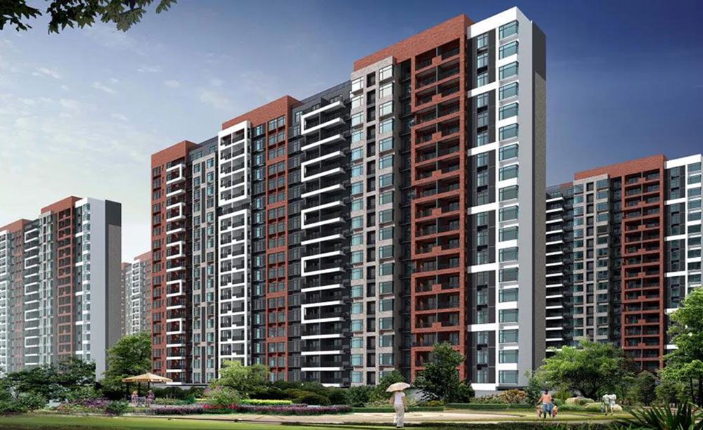 赫山区会龙山溪谷实景图