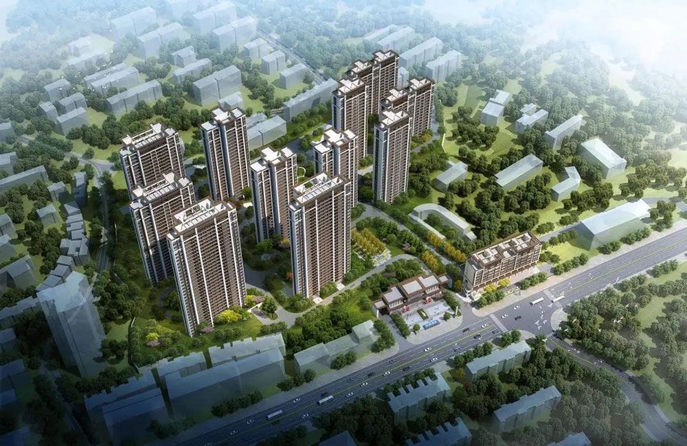 赫山区城投龙麟府实景图