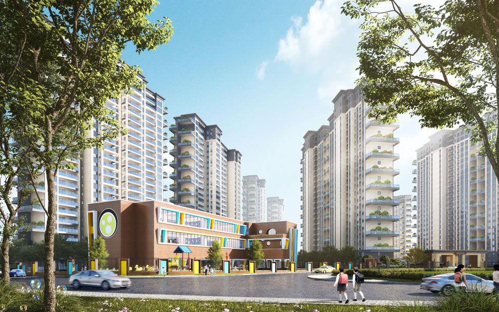 赫山区青春里鑫悦府效果图