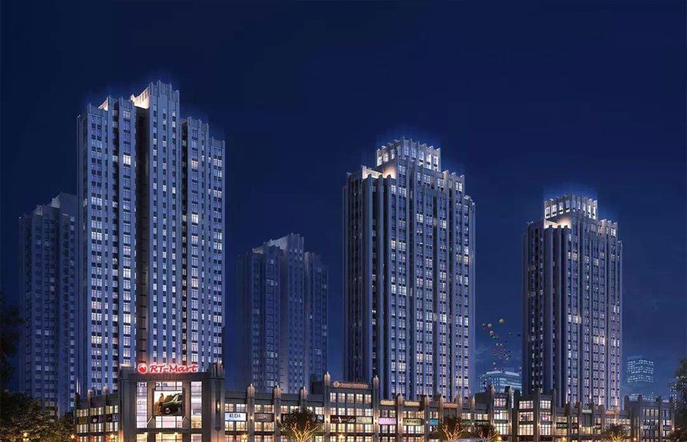 赫山区金桥广场实景图