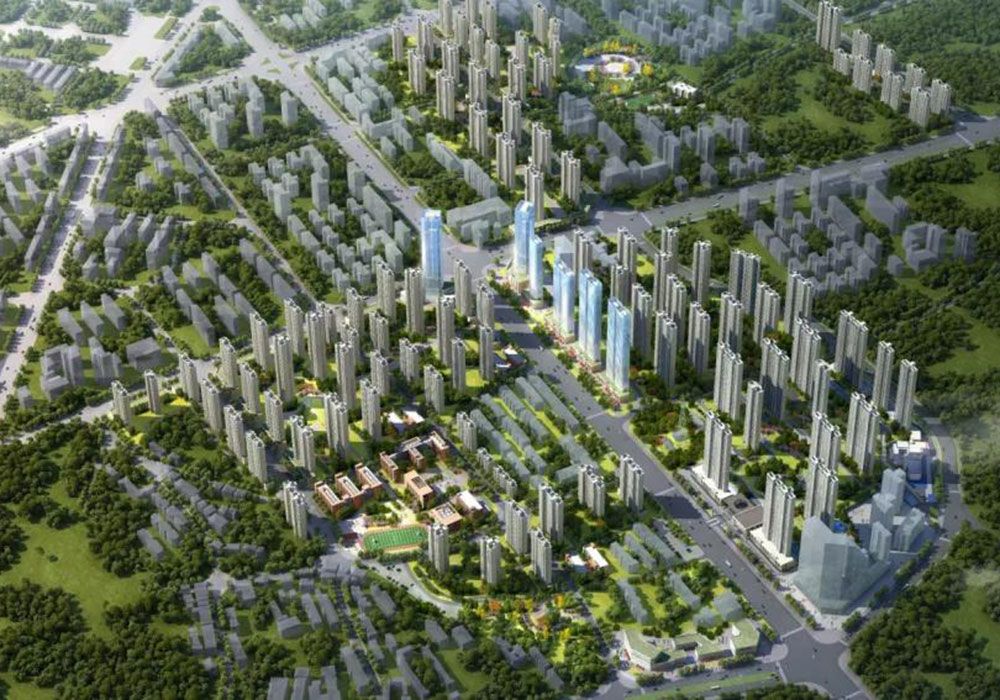 赫山区建工城城市之光配套图