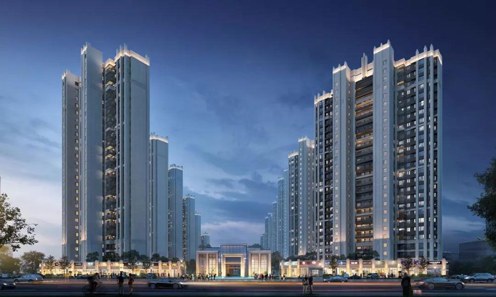 赫山区未来城实景图