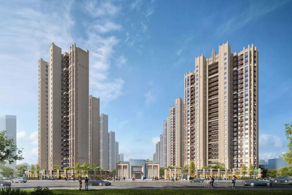 赫山区未来城效果图