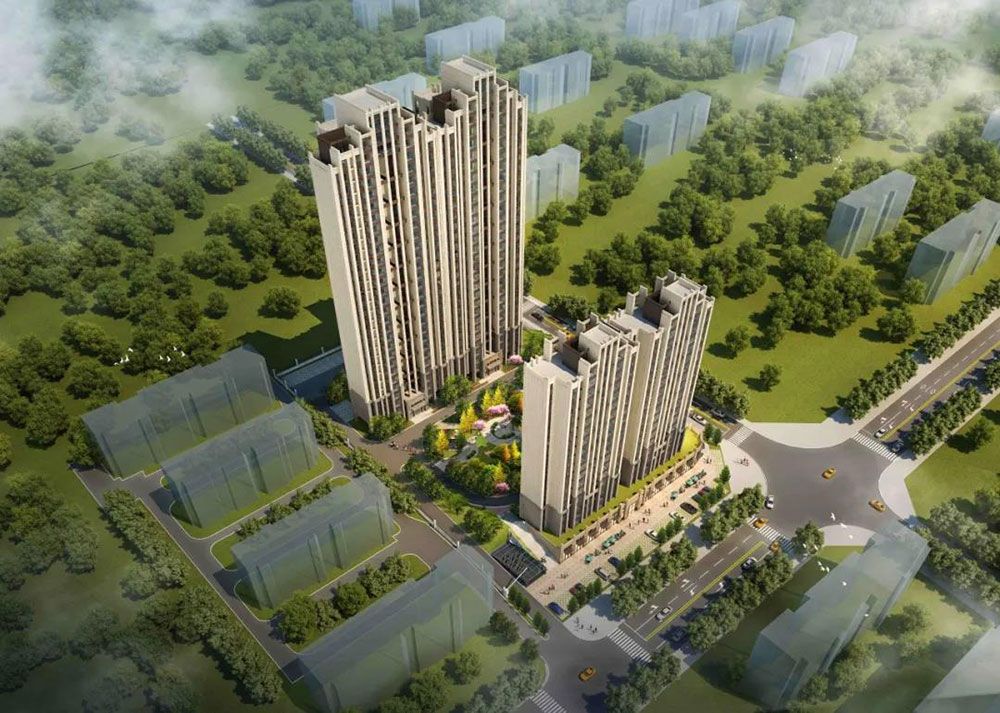 赫山区恒丰华庭效果图