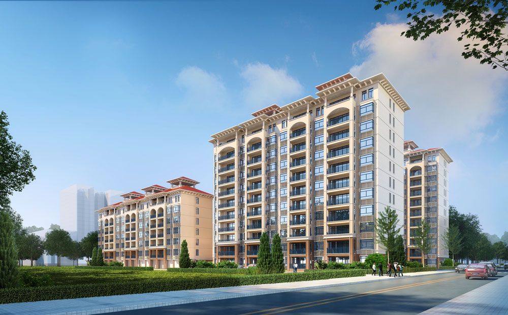 赫山区玉兰华府实景图