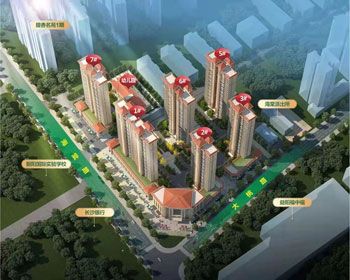 赫山区缇香名苑二期实景图