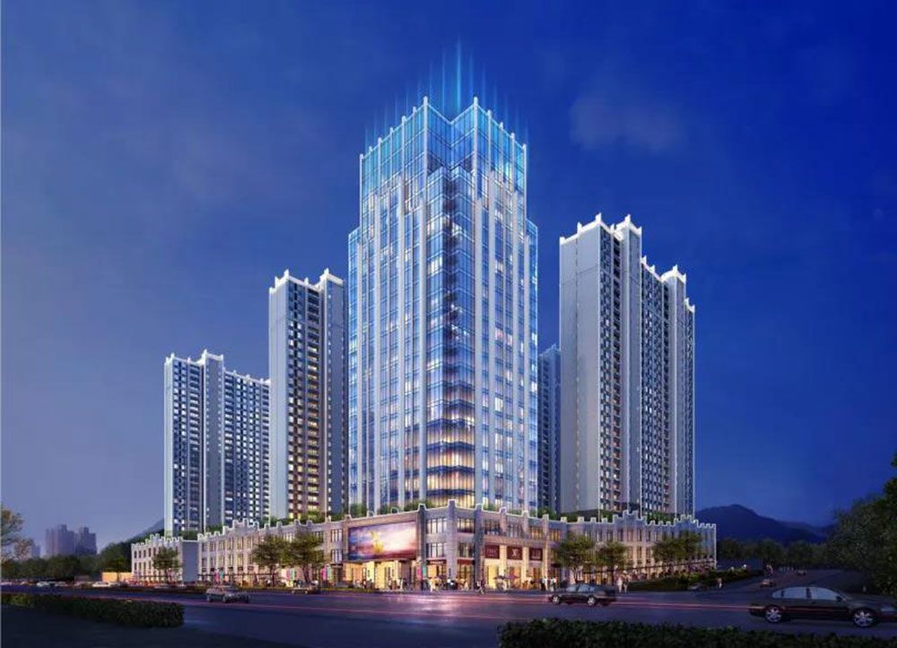 赫山区高新活力城实景图