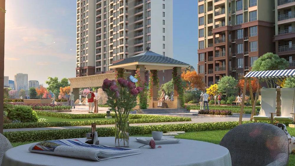 高新区梓湖馨苑实景图