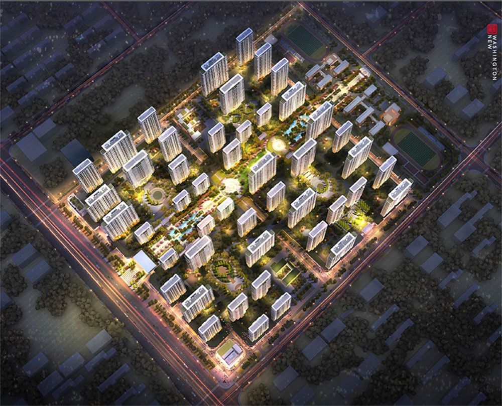 高新区新华府区位图