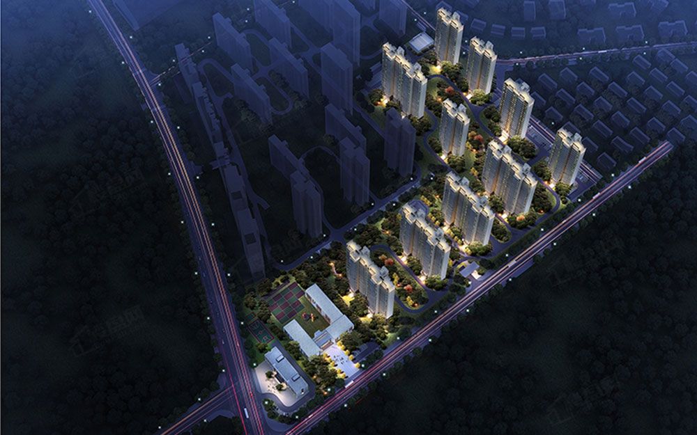 高新区碧桂园华府实景图