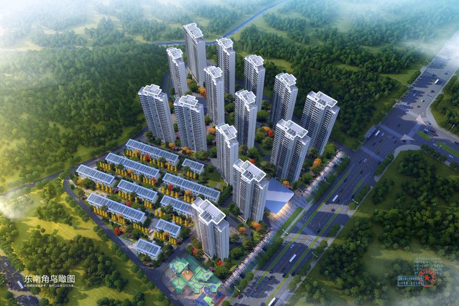 高新区宝基清晏实景图