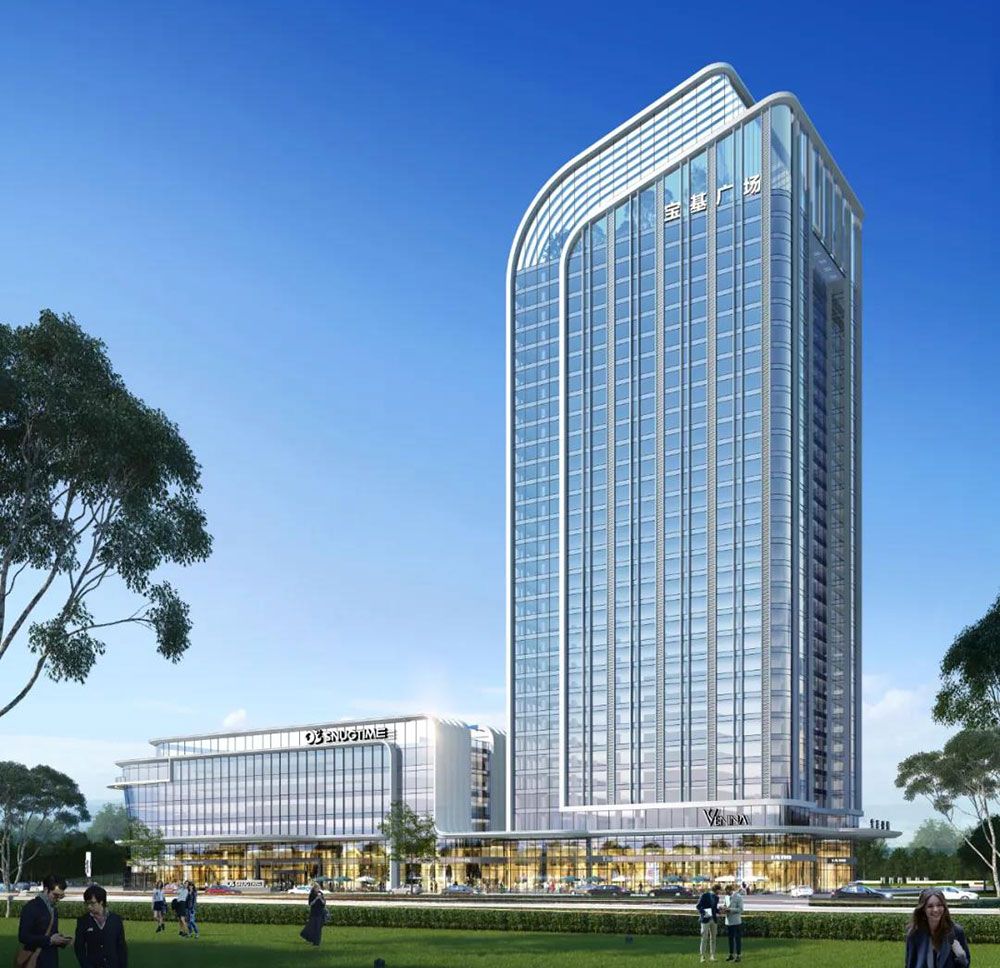 高新区宝基广场效果图