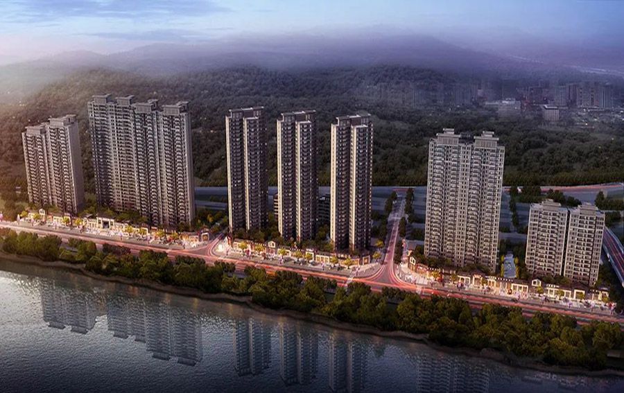 唐玺江山府实景图