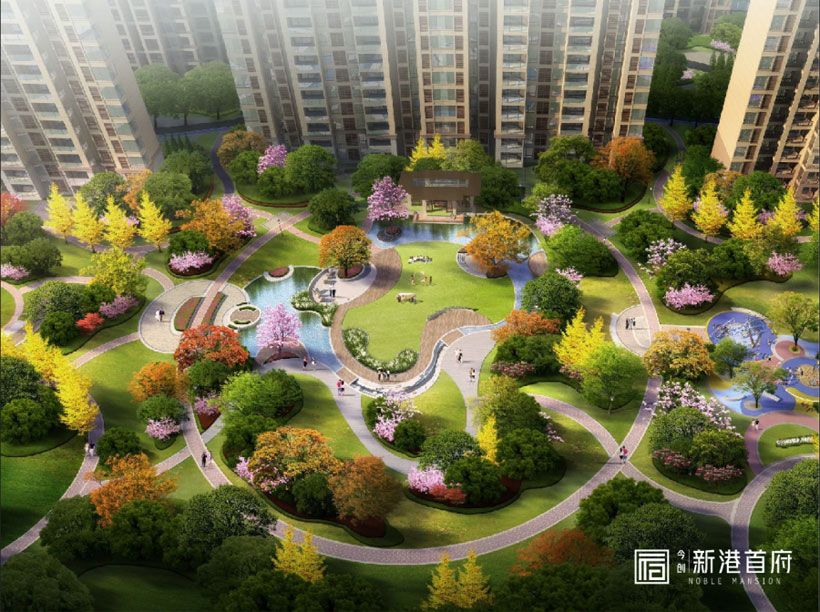 云溪区新港首府配套图