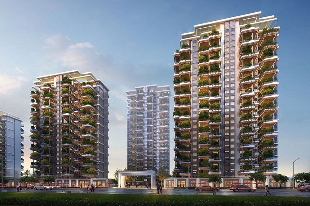 云溪区福天城效果图