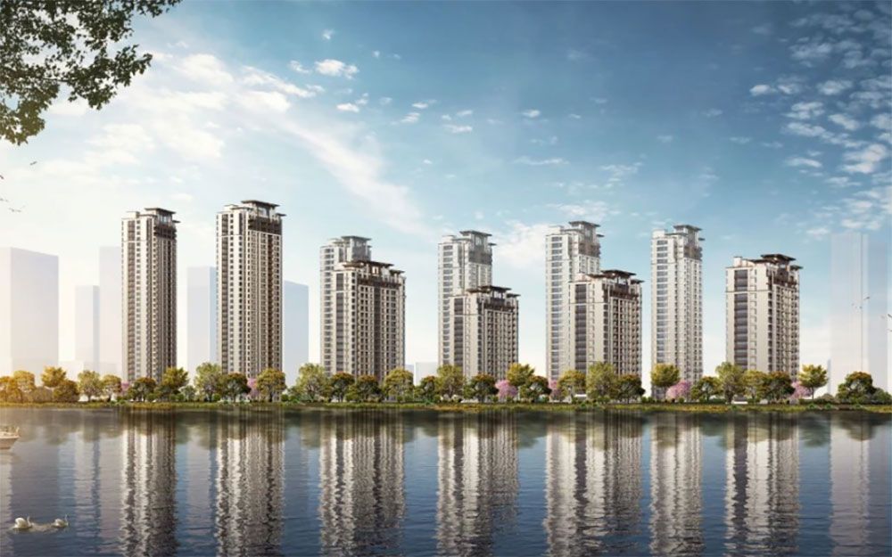 岳阳县江河颐璟城效果图