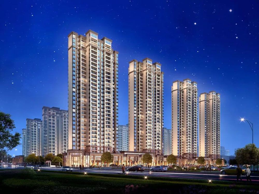 岳阳楼区中建嘉和城实景图